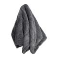 Microfibre Cloth Dry Towel Grey 500mm X 700mm 1100gsm